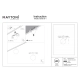 Luna lampa do szynoprzewodu magnetycznego Exility LED 5W 330lm 3000K TR038-2-5W3K-W-1