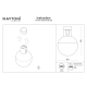 Luna lampa do szynoprzewodu magnetycznego Flarity LED 5W 250lm 2700K TR149-1-5W2.7K-BS-DE