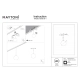 Luna lampa wisząca do szynoprzewodu magnetycznego Exility LED 5W 330lm 3000K TR039-2-5W3K-W-1