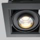 Metal Modern lampa wbudowana LED 10W 650lm 3000K DL093-01-10W3K-B