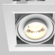 Metal Modern lampa wbudowana LED 10W 750lm 3000K DL093-01-10W3K-W