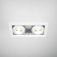 Metal Modern lampa wbudowana LED 20W 1450lm 3000K DL093-02-10W3K-W