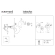 Miracle kinkiet 2xG9 MOD207WL-02BS