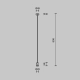 Mocowanie sufitowe 760mm do systemu magnetycznego Flarity TRA159C-SL1-BS