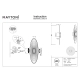Nami kinkiet LED 6W 100lm 2700K MOD400WL-L5W2.7K