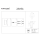 Nuance kinkiet LED 3W 200lm 3000K MOD180WL-L4B3K1