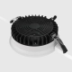 Okno lampa wbudowana IP44 LED 18W 1400lm 4000K DL055-18W4K-W