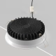 Okno lampa wbudowana IP44 LED 24W 1840lm 3000K-4000K-6000K DL055-24W3-4-6K-W