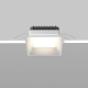 Okno lampa wbudowana IP44 LED 12W 820lm 3000K-4000K-6000K DL056-12W3-4-6K-W