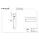 Orign kinkiet LED 55W 800lm 3000K MOD311WL-L55B3K