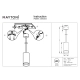 Orlo lampa wisząca LED 12W 560lm 3000K P085PL-12W3K-B