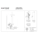 Ornate kinkiet LED 2W 50lm 3000K MOD318WL-L3CH3K