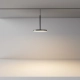 Plato lampa do szynoprzewodu magnetycznego Flarity LED 15W 708lm 3000K TR123-2-15W3K-B