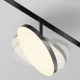 Plato lampa do szynoprzewodu magnetycznego Flarity LED 15W 712lm 3000K TR131-2-15W3K-B