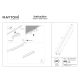 Points lampa do szynoprzewodu magnetycznego Exility LED 18W 1350lm 2700K-6000K TR031-4-18WTW-DD-B