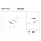 Pull kinkiet IP54 LED 5W 300lm 3000K O412WL-L5GF3K