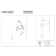 Renaissance kinkiet LED 7W 170lm 3000K MOD256WL-L5B3K