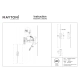 Renaissance kinkiet LED 7W 250lm 3000K MOD256WL-L5BS3K3