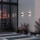 Rom kinkiet IP54 LED 12W 1300lm 3000K O442WL-L12GF3K