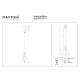Roots lampa wisząca 1xE27 MOD193PL-01W1