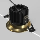 Round lampa wbudowana LED 12W 870lm 3000K DL058-12W3K-BS