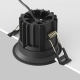 Round lampa wbudowana LED 12W 840lm 3000K DL058-12W3K-B