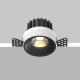 Round lampa wbudowana LED 12W 830lm 3000K DL058-12W3K-TRS-B