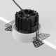 Round lampa wbudowana LED 12W 920lm 3000K DL058-12W3K-TRS-W