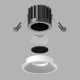 Round lampa wbudowana LED 12W 850lm 3000K DL058-12W3K-W