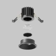 Round lampa wbudowana LED 7W 490lm 3000K DL058-7W3K-B