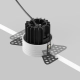 Round lampa wbudowana LED 7W 480lm 3000K DL058-7W3K-TRS-B