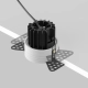 Round lampa wbudowana LED 7W 510lm 3000K DL058-7W3K-TRS-W