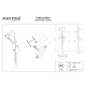 Skyline kinkiet LED 23W 800lm 4000K MOD179WL-L22W4K