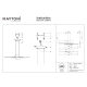 Skyline lampa wisząca LED 26W 800lm 4000K MOD179PL-L26BS4K