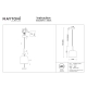 Spirito lampa wisząca LED 12W 1600lm 3000K MOD286PL-L18B3K