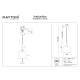 Spirito lampa wisząca LED 12W 1600lm 3000K MOD286PL-L18W3K