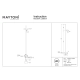 Thin lampa podłogowa LED 14W 800lm 3000K MOD395FL-L28BS3K