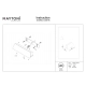 Trupp kinkiet IP54 IP65 LED 6W 300lm 3000K O429WL-L6GF3K