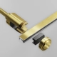 Uchwyt ścienny wydłużony do systemu magnetycznego Flarity TRA155CW-SL1-BS