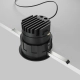 Wise lampa wbudowana LED 10W 570lm 3000K DL057-10W3K-B