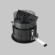 Wise lampa wbudowana LED 10W 570lm 3000K DL057-10W3K-B