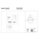 Wise lampa wbudowana LED 10W 570lm 3000K DL057-10W3K-B