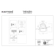 Wise lampa wbudowana LED 10W 530lm 3000K DL057-10W3K-W