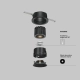 Wise lampa wbudowana LED 7W 390lm 3000K DL057-7W3K-B