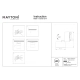 Yin reflektor do szynoprzewodu 1-fazowego Unity LED 15W 1359lm 2700K-4000K TR084-1-15W3K-D-W-DE