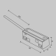 Zasilanie do szynoprzewodu magnetycznego Exility TRA034B-42W-1