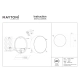 Zon IP lampa sufitowa IP65 LED 30W 2200lm 3000K O431CL-L30W3K