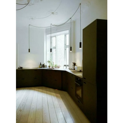 MIB 6 lampa wisząca na wysięgniku czarna 71679903