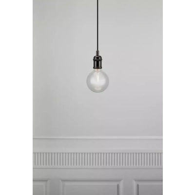 AVRA lampa wisząca kabel w oplocie 84800003 Black Nordlux