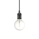 AVRA lampa wisząca kabel w oplocie 84800003 Black Nordlux